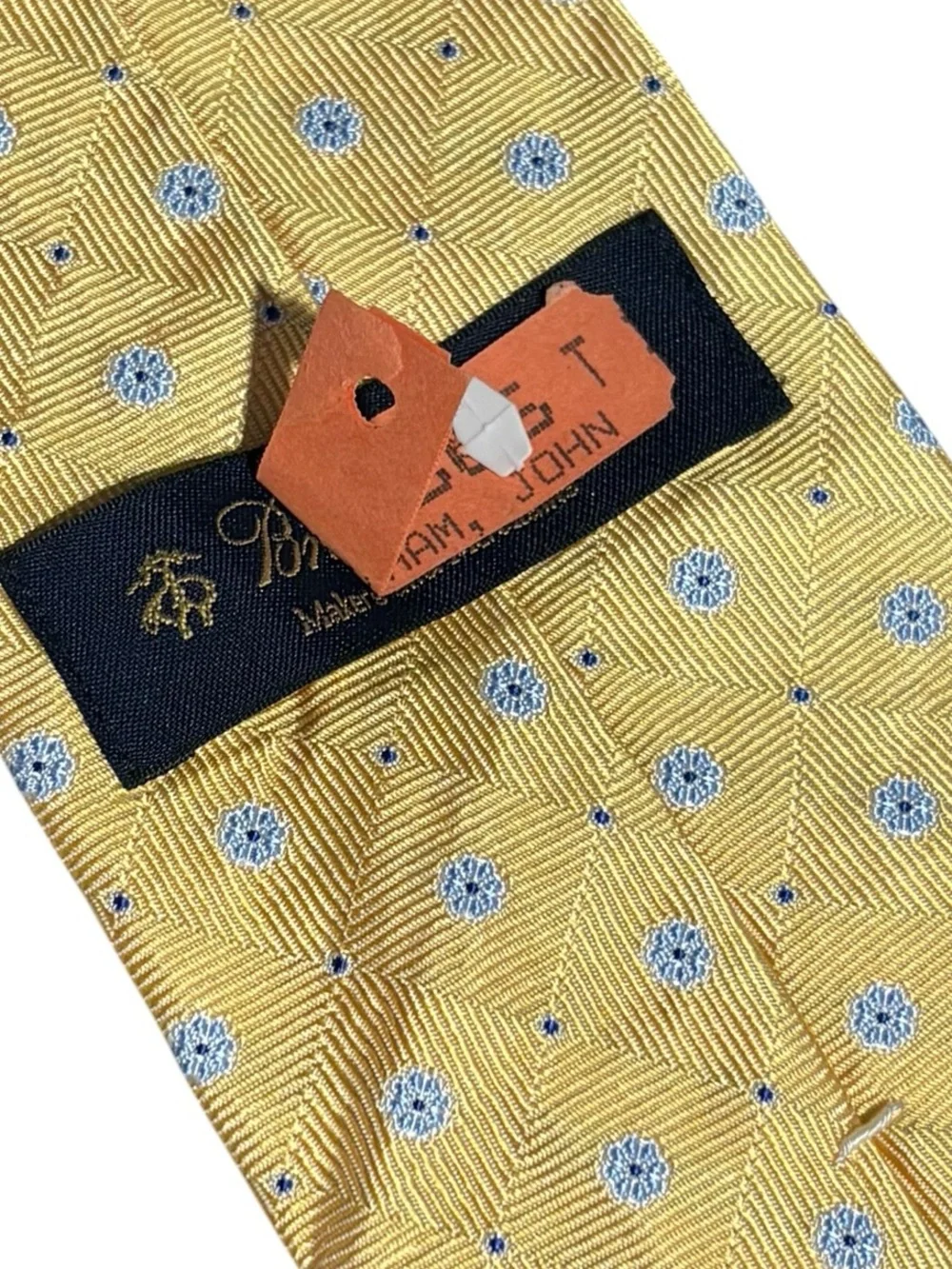 Brooks Brothers Silk Floral Print Necktie